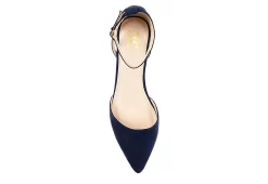 Journee Collection Womens Arkie Pump - Blue -Chic Shoe Shop US 01 102157 05