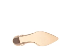 Journee Collection Womens Arkie Pump - Nude -Chic Shoe Shop US 01 102159 06