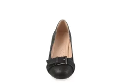 Journee Collection Womens Graysn Wedge Pump - Black 11 Journee Collection Womens Graysn Wedge Pump - Black -Chic Shoe Shop US 01 102241 02