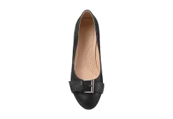 Journee Collection Womens Graysn Wedge Pump - Black 14 Journee Collection Womens Graysn Wedge Pump - Black -Chic Shoe Shop US 01 102241 05