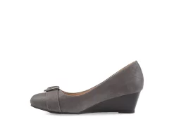 Journee Collection Womens Graysn Pump - Grey -Chic Shoe Shop US 01 102245 03