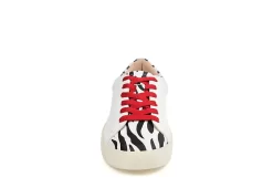 Journee Collection Womens Erica Sneaker - Zebra -Chic Shoe Shop US 01 103115 02
