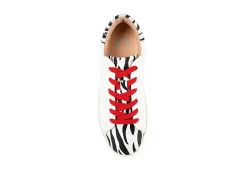 Journee Collection Womens Erica Sneaker - Zebra -Chic Shoe Shop US 01 103115 05