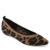 Journee Collection Womens Tayleen Flat - Leopard -Chic Shoe Shop US 01 103312 00