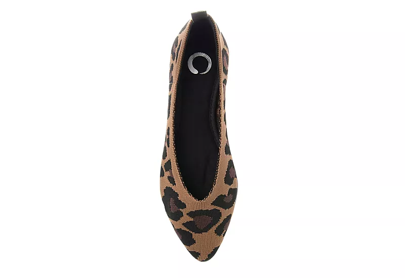 Journee Collection Womens Tayleen Flat - Leopard 8 Journee Collection Womens Tayleen Flat - Leopard - Image 6