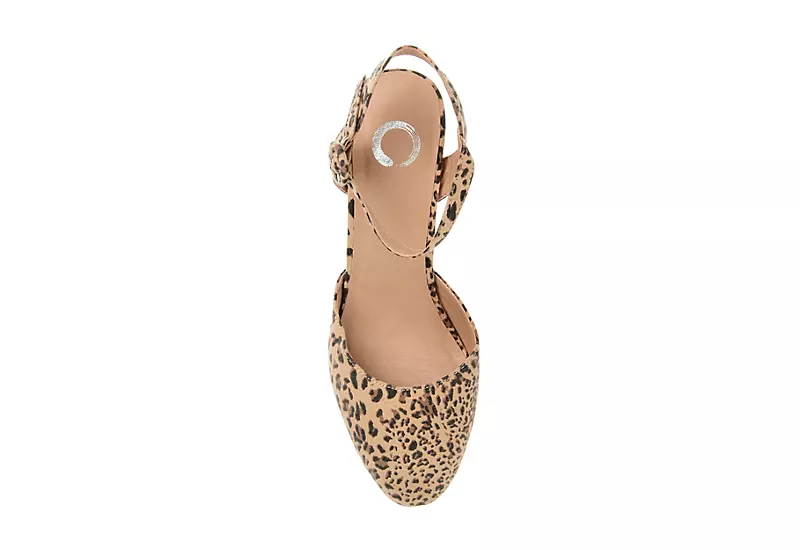 Journee Collection Womens Roslynn Platform Pump - Leopard 8 Journee Collection Womens Roslynn Platform Pump - Leopard - Image 6