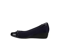 Lauren Blakwell Womens Kit Pump - Navy 12 Lauren Blakwell Womens Kit Pump - Navy -Chic Shoe Shop US 01 103647 03