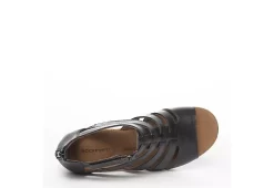 Rockport Womens Briah Gladiator Sandal - Black -Chic Shoe Shop US 01 103833 03