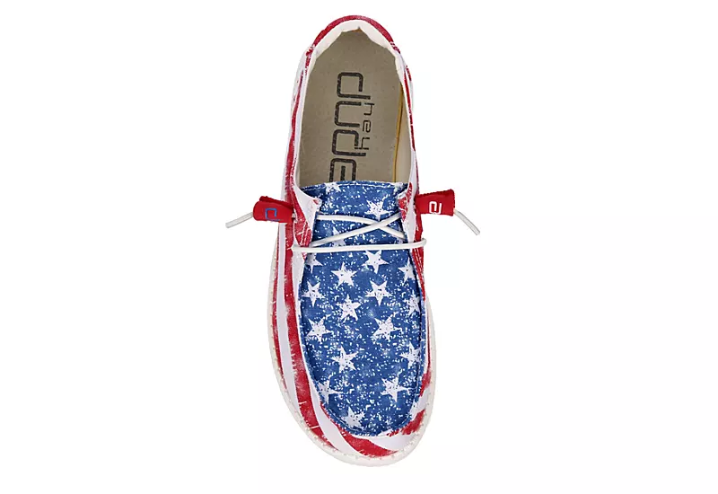 Heydude Womens Wendy Slip On Sneaker - Red 8 Heydude Womens Wendy Slip On Sneaker - Red - Image 6