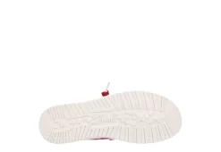 Heydude Womens Wendy Slip On Sneaker - Red 15 Heydude Womens Wendy Slip On Sneaker - Red -Chic Shoe Shop US 01 104700 06