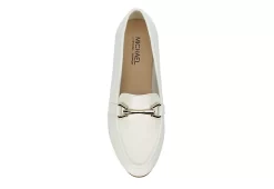 Michael By Michael Shannon Womens Silvana Loafer - White 14 Michael By Michael Shannon Womens Silvana Loafer - White -Chic Shoe Shop US 01 104946 05