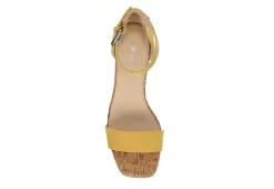 Xappeal Womens Amora Wedge Sandal - Yellow -Chic Shoe Shop US 01 105215 05