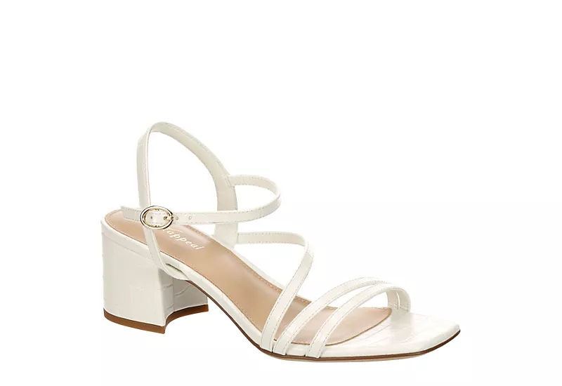 Xappeal Womens Haisley Sandal - White 3 Xappeal Womens Haisley Sandal - White