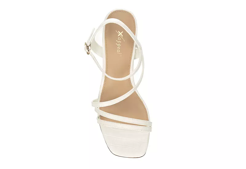 Xappeal Womens Haisley Sandal - White 9 Xappeal Womens Haisley Sandal - White - Image 7