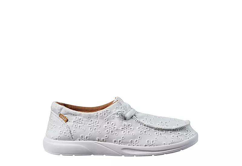 Reef Womens Cushion Coast Slip On Sneaker - White 4 Reef Womens Cushion Coast Slip On Sneaker - White - Image 2