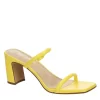 Michael By Michael Shannon Womens Dionne Slide Sandal - Yellow -Chic Shoe Shop US 01 105577 00
