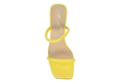 Michael By Michael Shannon Womens Dionne Slide Sandal - Yellow -Chic Shoe Shop US 01 105577 05