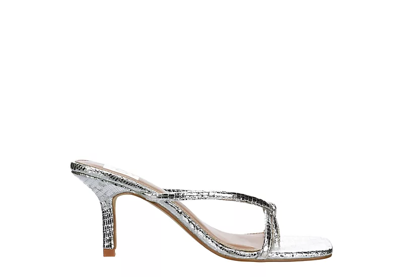 Dv By Dolce Vita Womens Zanna Slide Sandal - Silver 4 Dv By Dolce Vita Womens Zanna Slide Sandal - Silver - Image 2