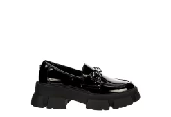 Steve Madden Womens Trifecta Loafer - Black -Chic Shoe Shop US 01 105876 01