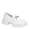 Steve Madden Womens Trifecta Loafer - White -Chic Shoe Shop US 01 105877 00