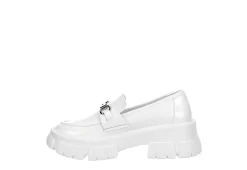 Steve Madden Womens Trifecta Loafer - White -Chic Shoe Shop US 01 105877 03