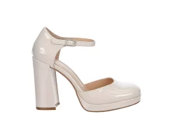 Madden Girl Womens Unaa Pump - Bone 10 Madden Girl Womens Unaa Pump - Bone -Chic Shoe Shop US 01 105882 01