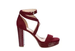 Limelight Womens Lainey Platform Sandal - Wine -Chic Shoe Shop US 01 106134 01