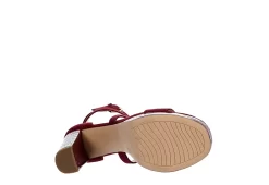 Limelight Womens Lainey Platform Sandal - Wine -Chic Shoe Shop US 01 106134 06