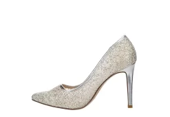 Michael By Michael Shannon Womens Rochelle Pump - Silver 12 Michael By Michael Shannon Womens Rochelle Pump - Silver -Chic Shoe Shop US 01 106144 03