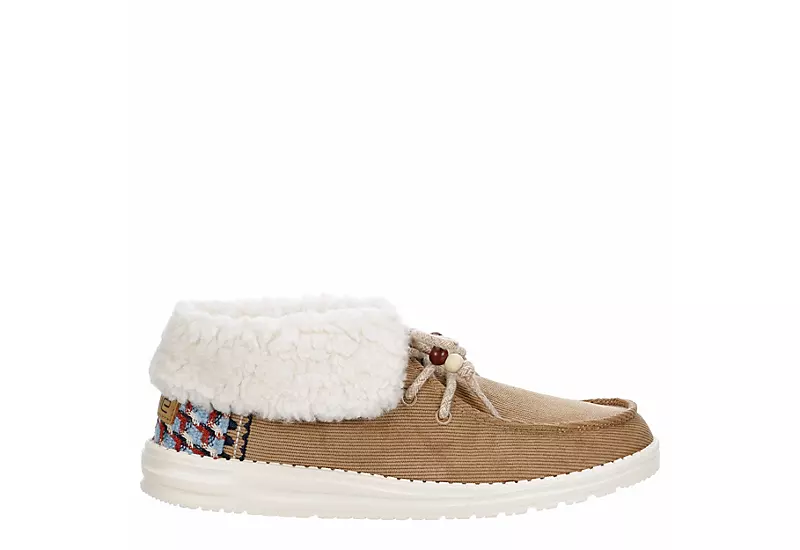 Heydude Womens Britt Slip On Sneaker - Tan 4 Heydude Womens Britt Slip On Sneaker - Tan - Image 2