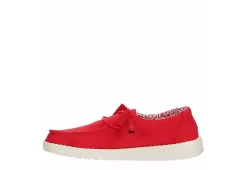 Heydude Womens Wendy Slip On Sneaker - Red 12 Heydude Womens Wendy Slip On Sneaker - Red -Chic Shoe Shop US 01 106161 03
