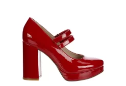 Limelight Womens Lola Pump - Red 10 Limelight Womens Lola Pump - Red -Chic Shoe Shop US 01 106190 01