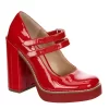 Steve Madden Womens Twice Pump - Red -Chic Shoe Shop US 01 106225 00
