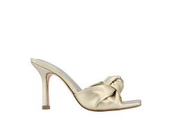 Marc Fisher Womens Daliot Slide Sandal - Gold 10 Marc Fisher Womens Daliot Slide Sandal - Gold -Chic Shoe Shop US 01 106237 01