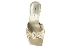 Marc Fisher Womens Daliot Slide Sandal - Gold 12 Marc Fisher Womens Daliot Slide Sandal - Gold -Chic Shoe Shop US 01 106237 03