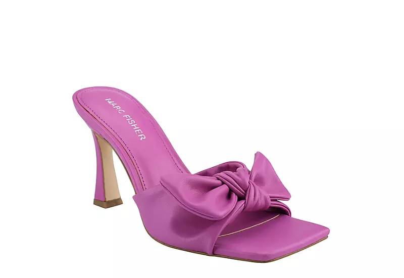 Marc Fisher Womens Demar Slide Sandal - Bright Pink 3 Marc Fisher Womens Demar Slide Sandal - Bright Pink