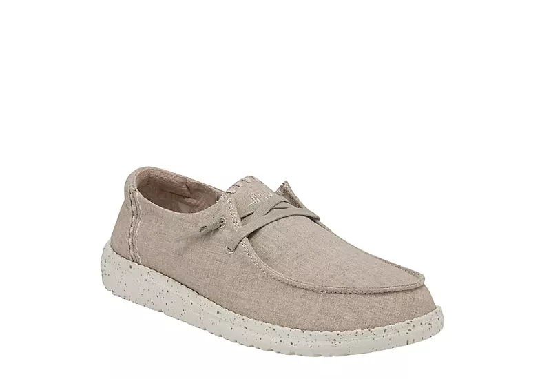 Heydude Womens Wendy Slip On Sneaker - Taupe 3 Heydude Womens Wendy Slip On Sneaker - Taupe