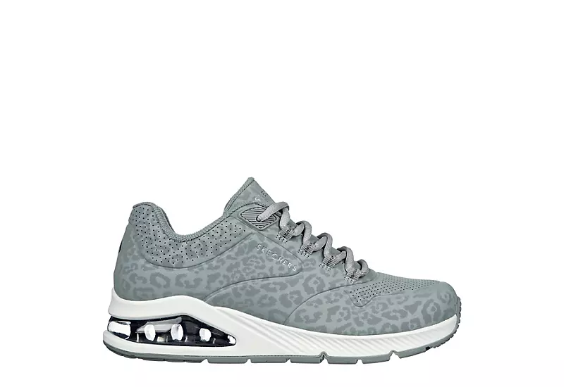Skechers Womens Uno 2 Sneaker - Grey 4 Skechers Womens Uno 2 Sneaker - Grey - Image 2