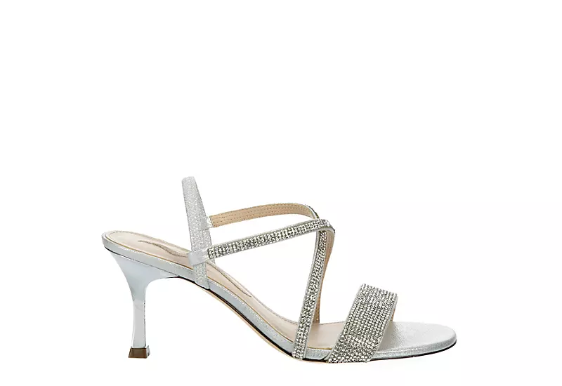 N By Nina Womens Lourdes Sandal - Silver 4 N By Nina Womens Lourdes Sandal - Silver - Image 2