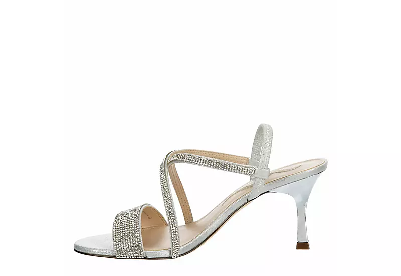 N By Nina Womens Lourdes Sandal - Silver 6 N By Nina Womens Lourdes Sandal - Silver - Image 4
