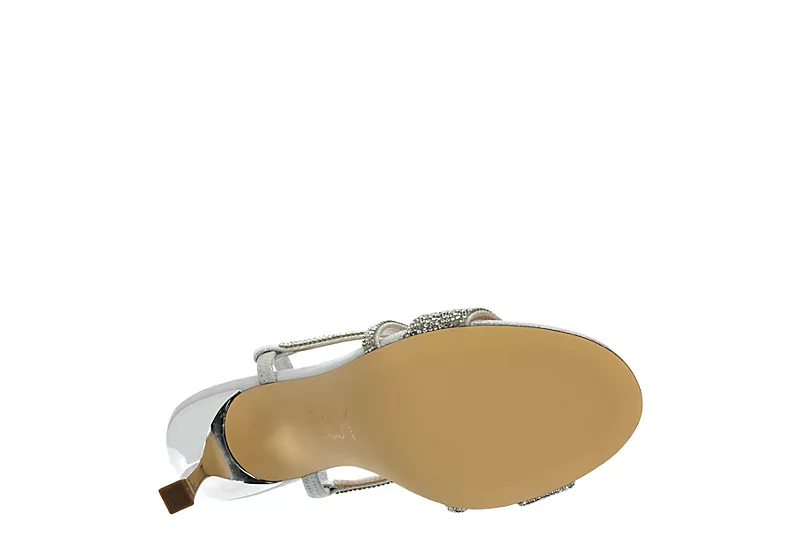 N By Nina Womens Lourdes Sandal - Silver 9 N By Nina Womens Lourdes Sandal - Silver - Image 7