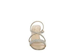 N By Nina Womens Lourdes Sandal - Taupe -Chic Shoe Shop US 01 106401 02