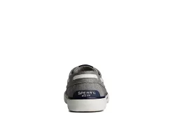 Sperry Womens Pier Wave Boat Slip On Sneaker - Grey -Chic Shoe Shop US 01 106591 03
