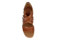 Eurosoft Womens Ginnifer Wedge Sandal - Brown -Chic Shoe Shop US 01 106977 05