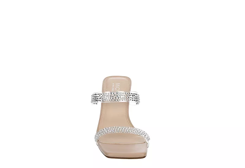 Michael By Michael Shannon Womens Dionna Slide Sandal - Clear 5 Michael By Michael Shannon Womens Dionna Slide Sandal - Clear - Image 3