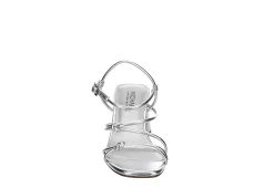 Michael By Michael Shannon Womens Tristan Sandal - Silver -Chic Shoe Shop US 01 107017 02