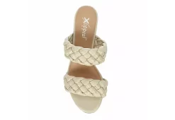 Xappeal Womens Maia Slide Sandal - Ivory -Chic Shoe Shop US 01 107025 05