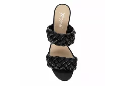 Xappeal Womens Maia Slide Sandal - Black -Chic Shoe Shop US 01 107026 05
