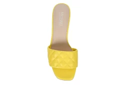 Michael By Michael Shannon Womens Riya Slide Sandal - Yellow 14 Michael By Michael Shannon Womens Riya Slide Sandal - Yellow -Chic Shoe Shop US 01 107027 05