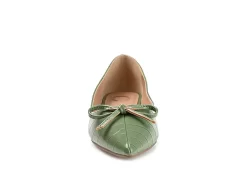 Journee Collection Womens Devalyn Flat - Green 11 Journee Collection Womens Devalyn Flat - Green -Chic Shoe Shop US 01 107046 02